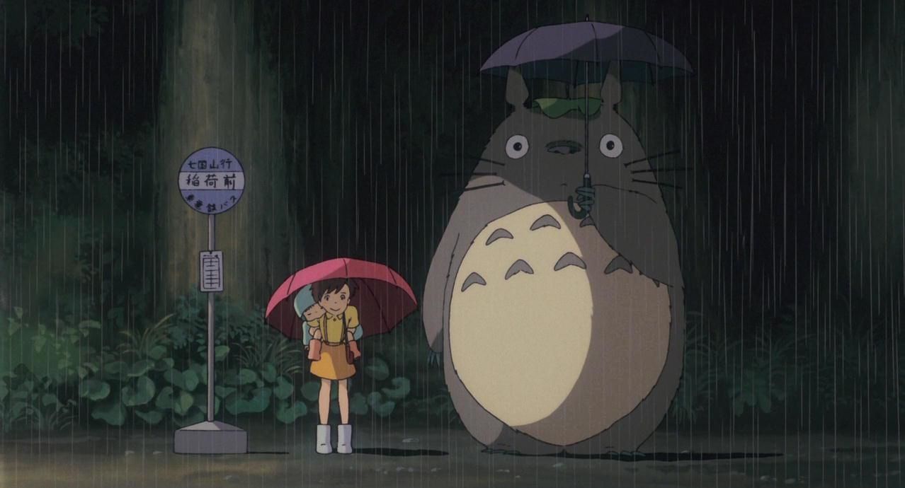 "Mi Vecino Totoro" (となりのトトロ, Hayao Miyazaki, 1988)
