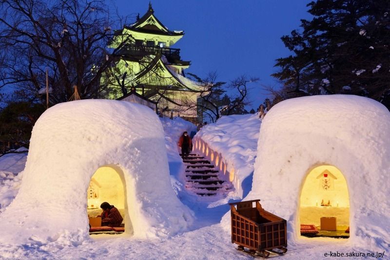 Viajar en Fin de Año a Japón: festivales de nieve