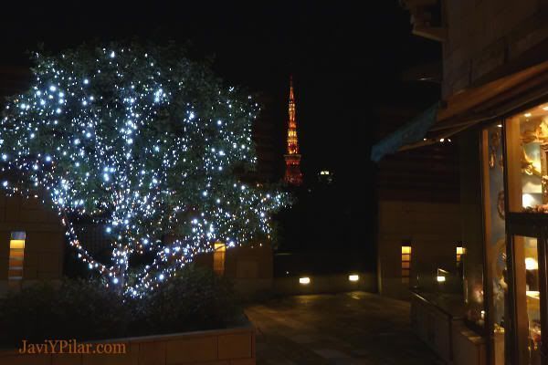 Iluminación navideña en Roppongi Hills (Tokio, noviembre 2010)