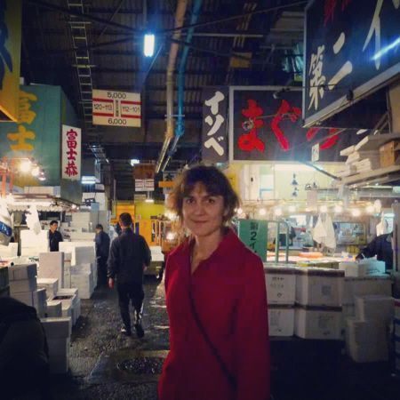 En el antiguo mercado de pescado de Tsukiji (Tokio) que visitamos en el otoño de 2010