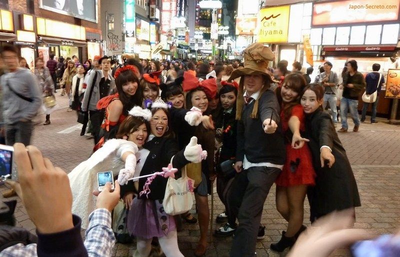 Celebrando Halloween en Tokio