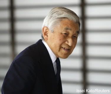 El emperador de japón, Akihito