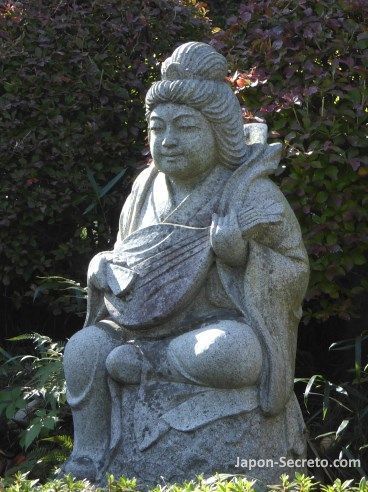 Los siete dioses de la felicidad (七福神): 弁財天 (Benzaiten o Bentensama)