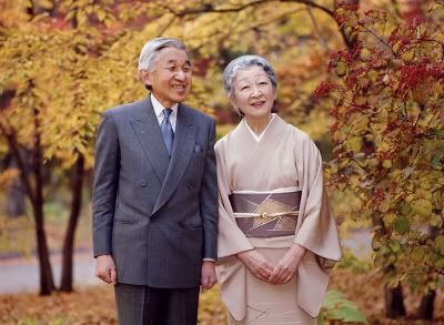 Akihito y Michiko, emperadores de Japón