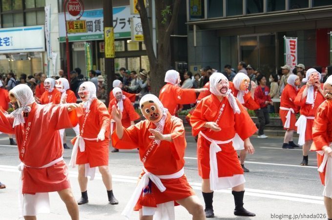 Festivales de Japón: el Hyūga Hyottoko Natsu Matsuri (日向ひょっとこ夏祭り) o Festival de Verano Hyottoko de Hyūga, celebrado a principios de agosto en la ciudad de Hyūga (prefectura de Miyazaki) y consistente en un evento multitudinario que supera los 70.000 asistentes