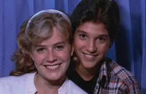 Elisabeth Sue y Ralph Macchio en "Karate Kid" (1984)