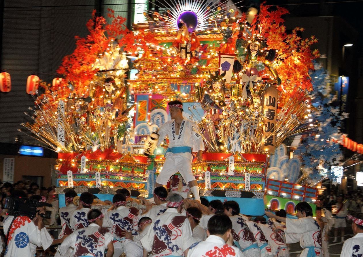 Festivales de Japón: Kurosaki Gion Yamakasa en Kitakyushu a mediados de julio