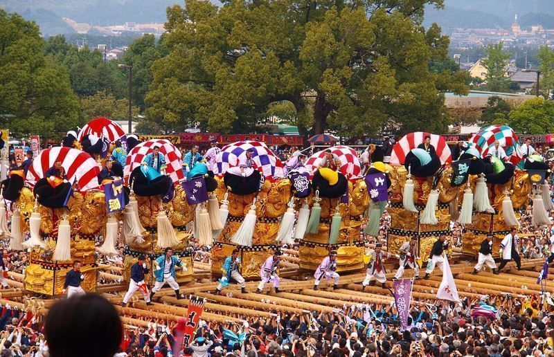 Festivales de Japón: el Niihama Taiko Matsuri (新居浜太鼓祭り) o "festival de los hombres"