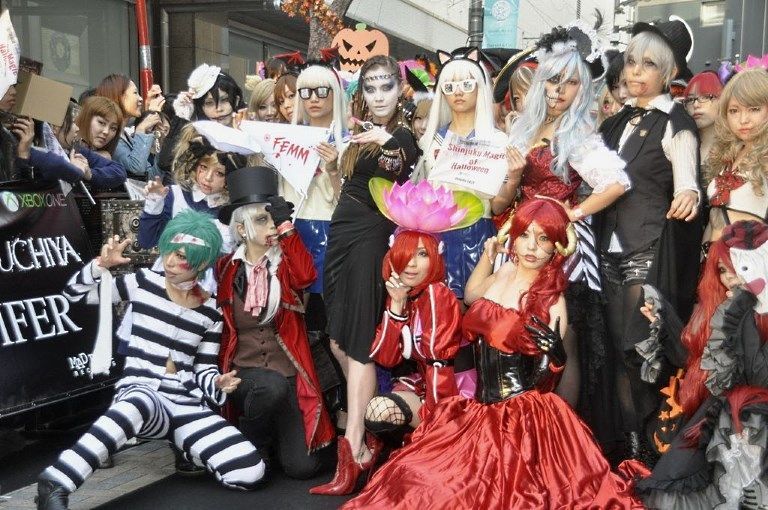 Halloween en Tokio: Shinjuku