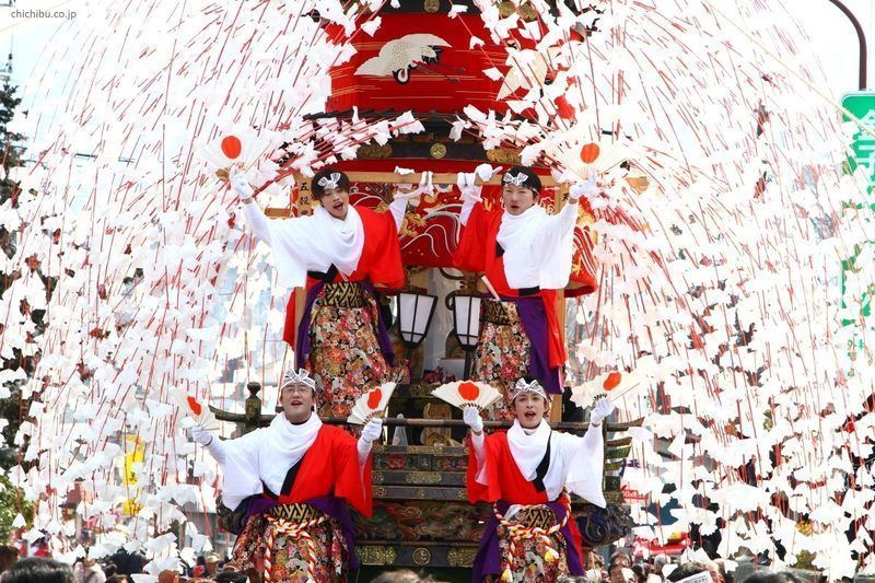 Festivales de Japón: el espectacular festival de carrozas Yamada no Harumatsuri (山田の春祭り) o Festival de Primavera de Yamada en Chichibu (prefectura de Saitama)