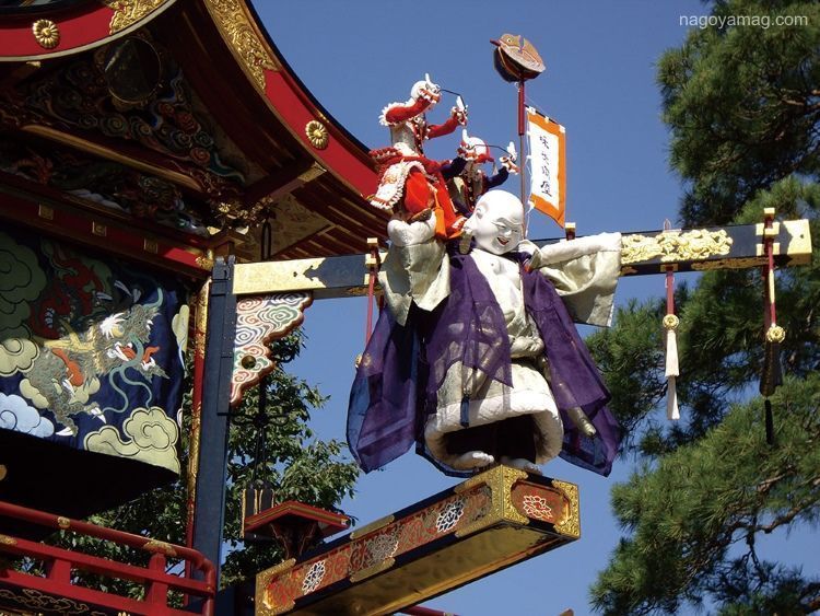 Festivales de Japón: el Aki No Takayama Matsuri (秋の高山祭) o Festival de Otoño de Takayama. Evento Karakuri Hōnō
