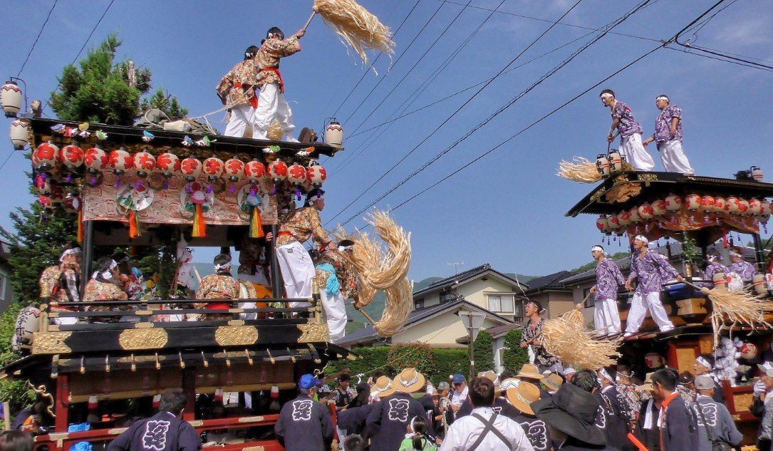 Festivales de Japón: el Areijinja Reitaisai (阿禮神社例大祭), un festival celebrado el segundo domingo de julio en la ciudad de Shiojiri, en la prefectura de Nagano