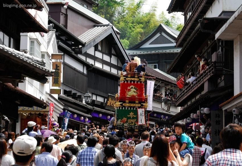 Festivales de Japón: Narita Gion Matsuri (成田祇園祭) celebrado en el pueblo cercano al aeropuerto internacional, a comienzos de julio