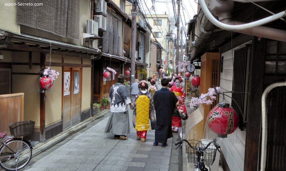Barrio de geishas de Miyagawachō (Kioto)