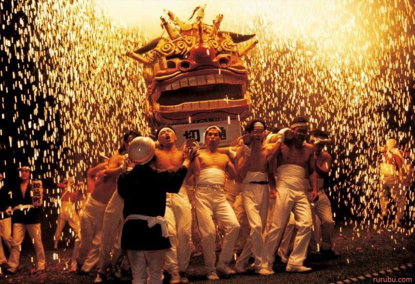 Festivales de Japón: el Tejikara No Hi Matsuri - Natsu (手力の火祭り・夏) o Festival de Fuego Tejikara (edición de verano)