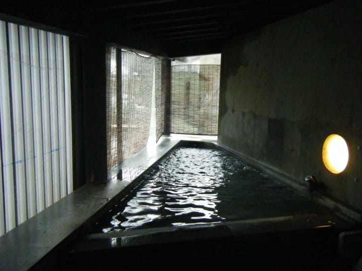 Baño Shiroganeyu (しろがね湯) en Ginzan Onsen.