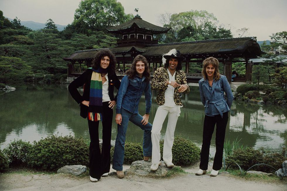 Queen en Japón. Abril de 1975