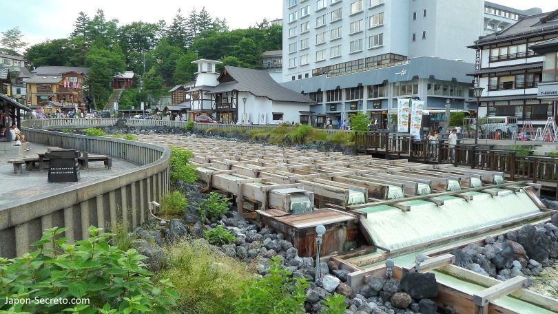 El Yubatake de Kusatsu Onsen, el pueblo balneario más famoso e importante de Japón