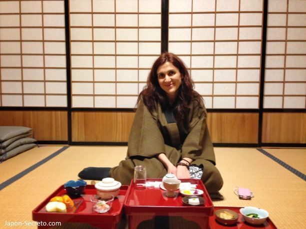 Viaje al Monte Koya o Koyasan (Wakayama): cenando en el templo Fudoin (shukubo) en Navidad (nochebuena de 2013)