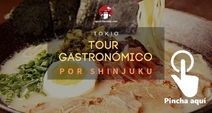 Tour gastronómico por el barrio de Shinjuku (Tokio)