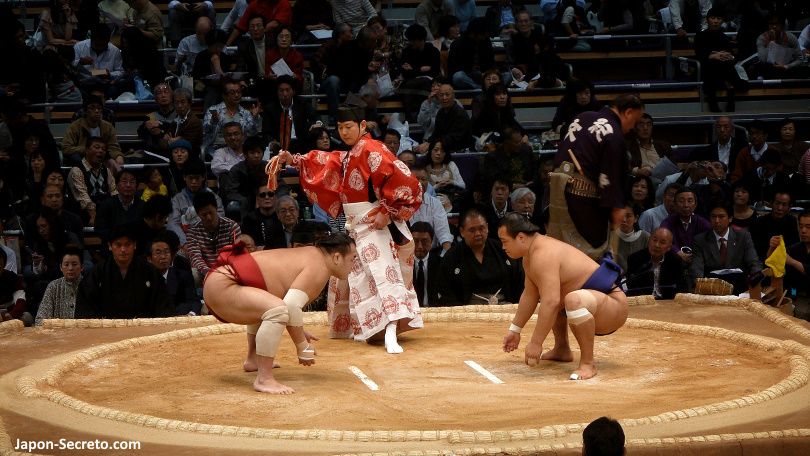 Torneo de sumo en Tokio. Estadio