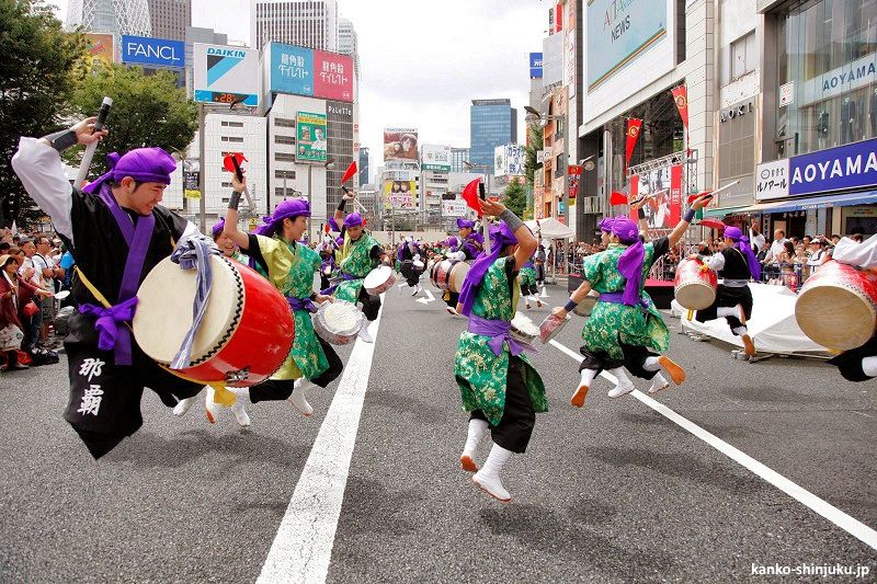 Festivales de Japón: Shinjuku Eisa Matsuri de julio en Tokio