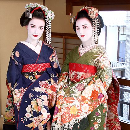 Vestirse de geisha en Kioto