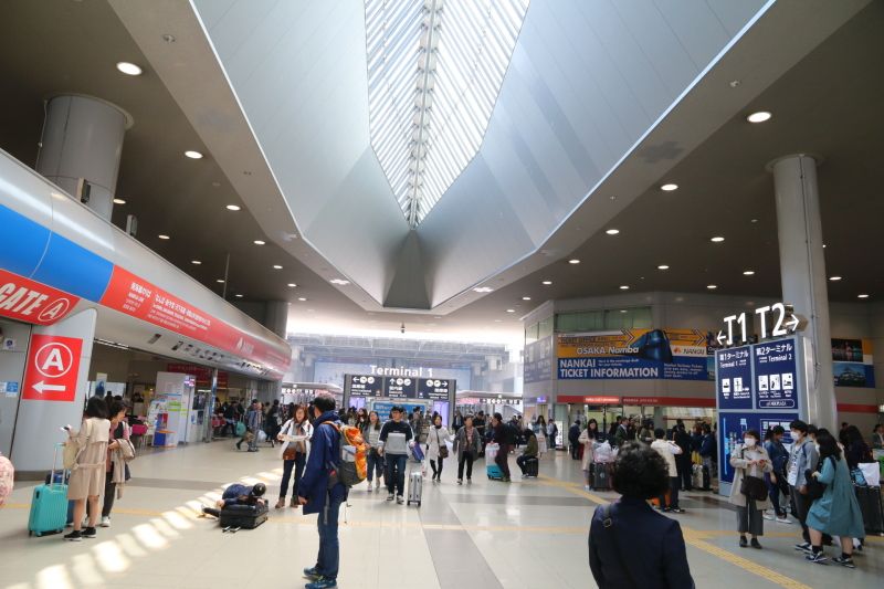 Aeropuerto de Osaka Kansai. Japón