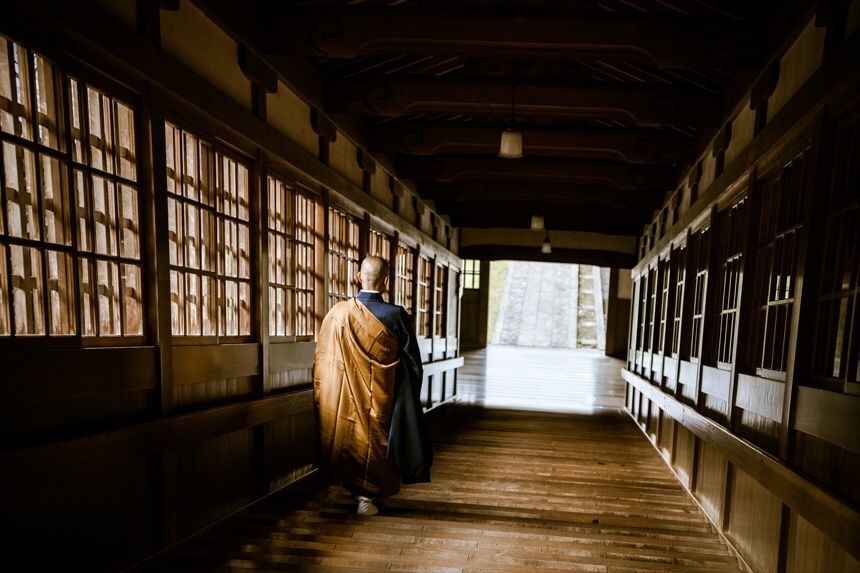 Dormir en el monasterio Eiheiji (Fukui, Japón) de budismo zen
