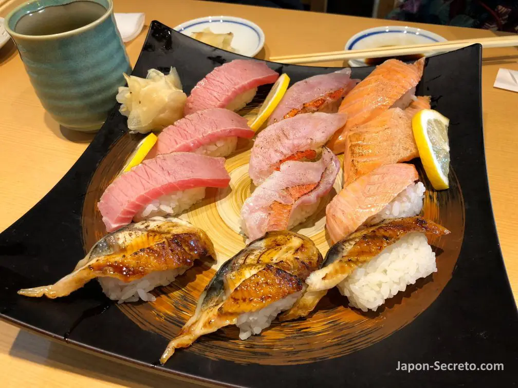 Comida típica de Japón: Posiblemente el mejor sushi de Japón