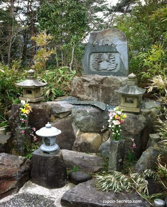 Devoción al cangrejo. Templo Onsenji. Kinosaki Onsen