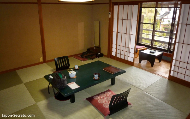 Habitación del ryokan Yamamotoya. Kinosaki Onsen