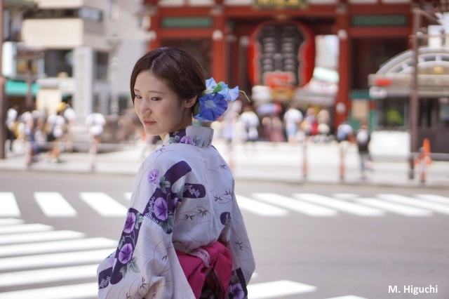 Pasear en kimono por Asakusa