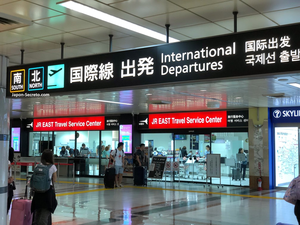 Vuelos baratos a Japón: aeropuerto de Narita (Tokio, Japón). Salidas internacionales