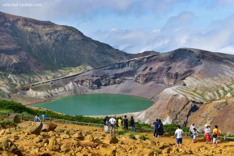 Monte Zao: Crater Okama 