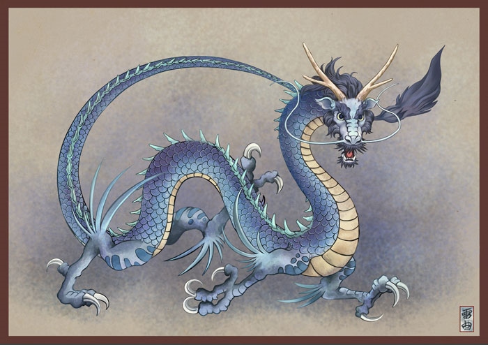 Yokai: seiryu, el dragón azul
