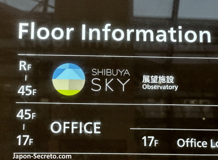 Plantas del rascacielos Shibuya Scramble Square (Tokio)