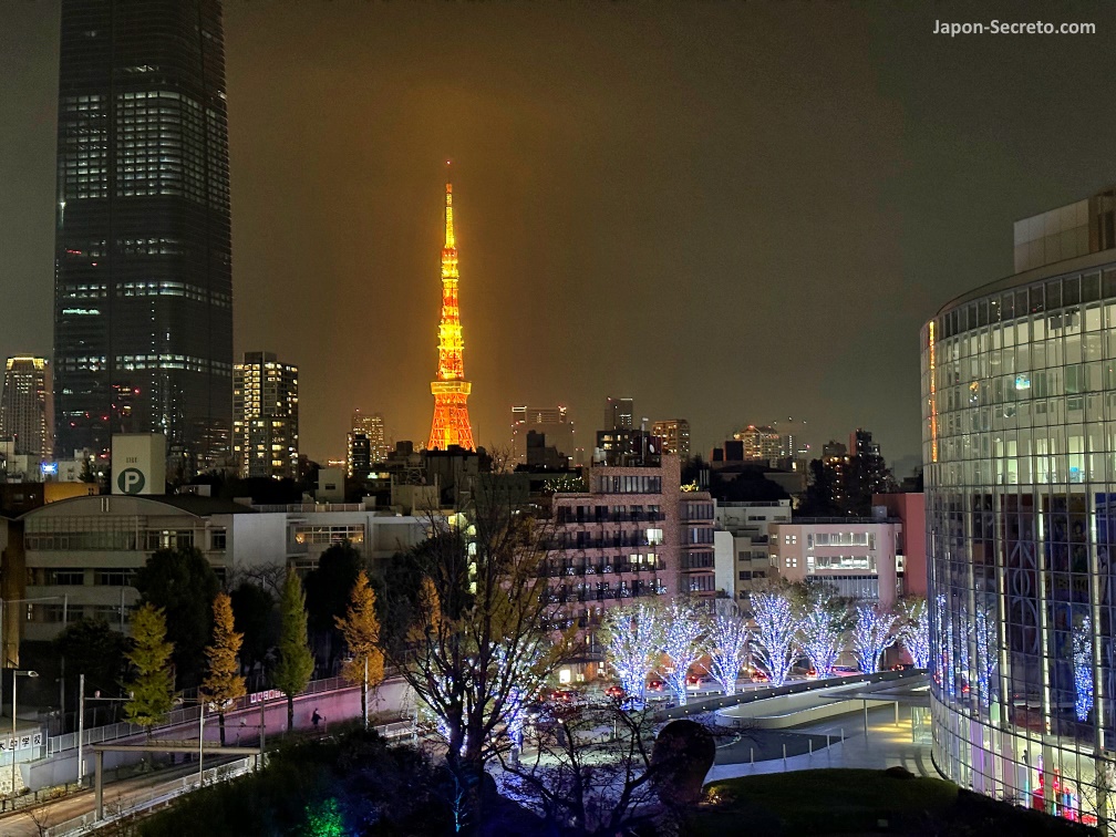 Iluminación navideña en Roppongi Hills (Tokio)