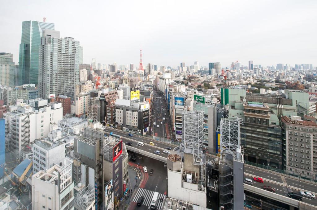 Vistas de la Torre de Tokio desde el hotel Remm Roppongi