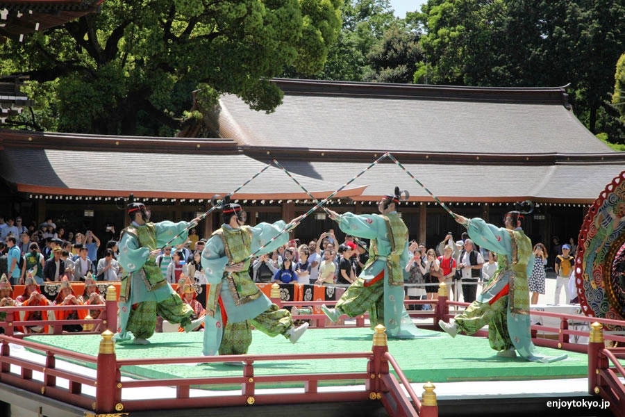 Meiji Jingu Haru No Taisai (明治神宮春の大祭) o Gran festival de primavera del santuario Meiji