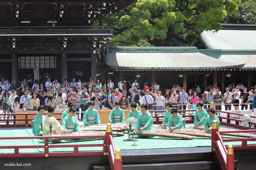 Meiji Jingu Haru No Taisai (明治神宮春の大祭) o Gran festival de primavera del santuario Meiji