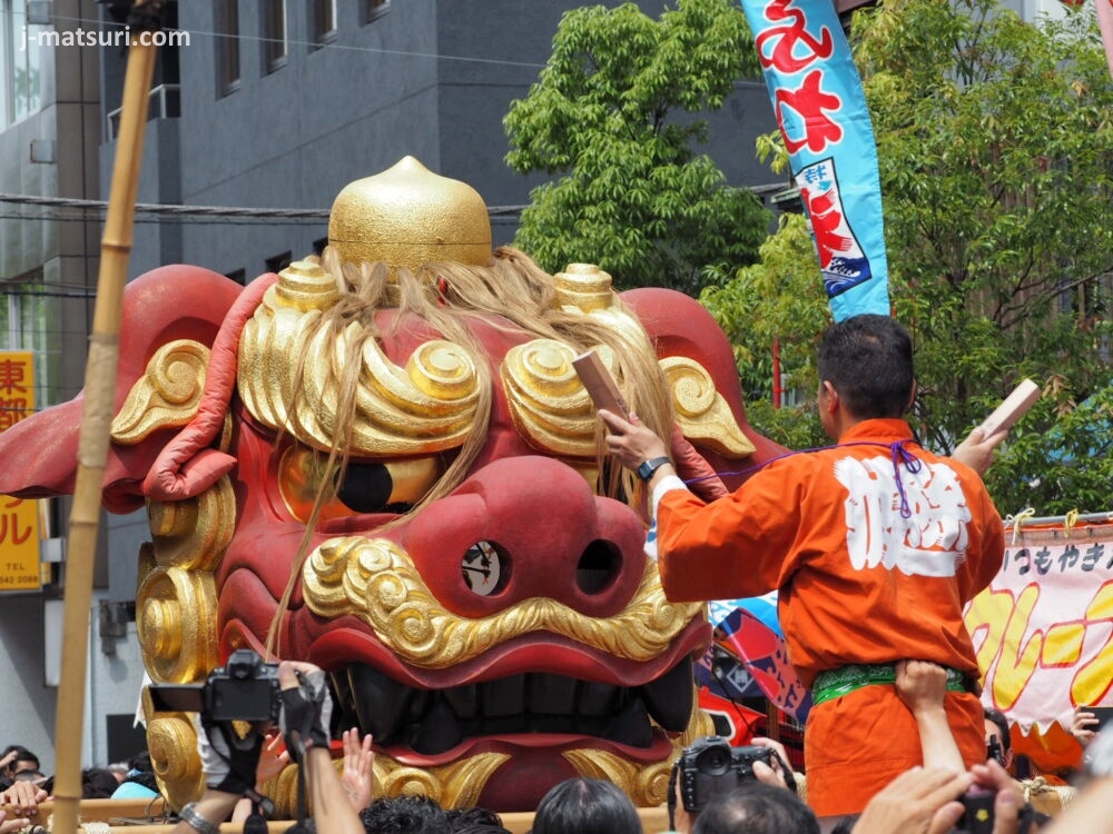 Festival de la Danza del León Tsukiji Shishi Matsuri, en junio en Tokio