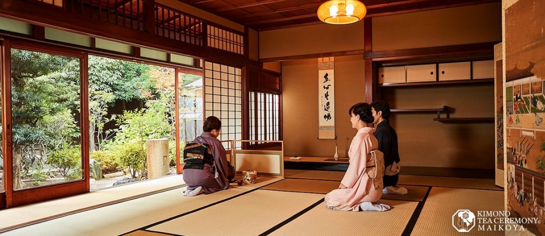 Ceremonia del té en Kioto (Maikoya)