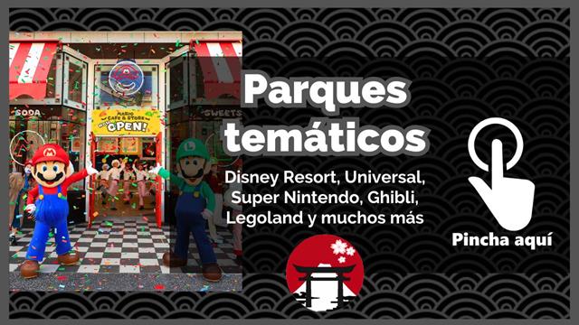 Parques de atracciones y temáticos de Japón: entradas, cómo llegar. Los mejores: Super Nintendo Mario en Osaka, Universal, Disney Tokio, Ghibli, Legoland, Hello Kitty