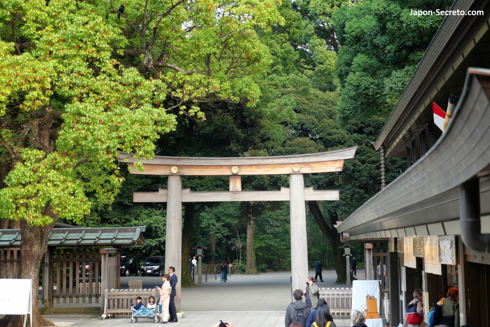 Santuario Meiji Jingu en Tokio