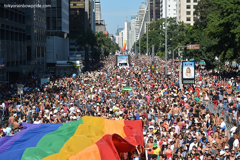 Desfile orgullo LGTBQ+Tokio