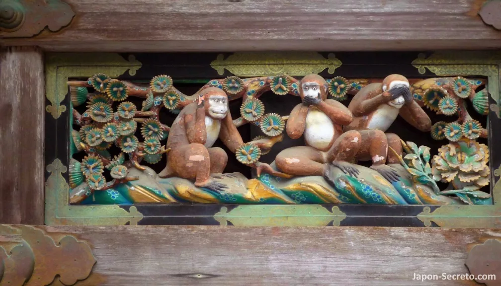 Los famosos tres monos de Nikko