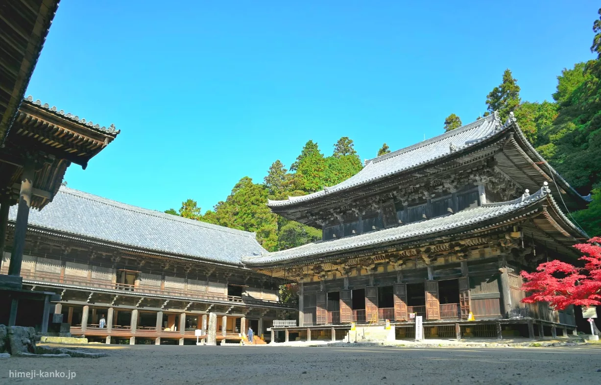 El templo Engyoji en el Monte Shosha, en Himeji