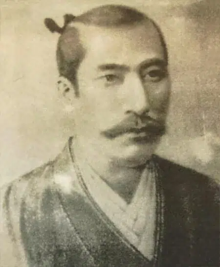 Retrato de Nobunaga Oda, por el pintor jesuita Giovanni Niccolo, actualmente en el templo Sanpoji de Tendo, en la prefectura de Yamagata