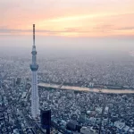 Torre Tokyo Skytree (Asakusa). Mirador. Vistas de Tokio